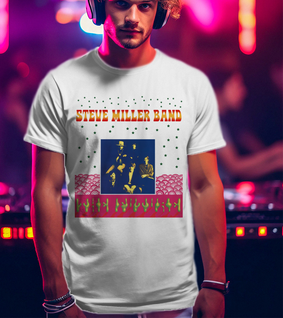 Steve Miller Band Cactus And Stars T-Shirt
