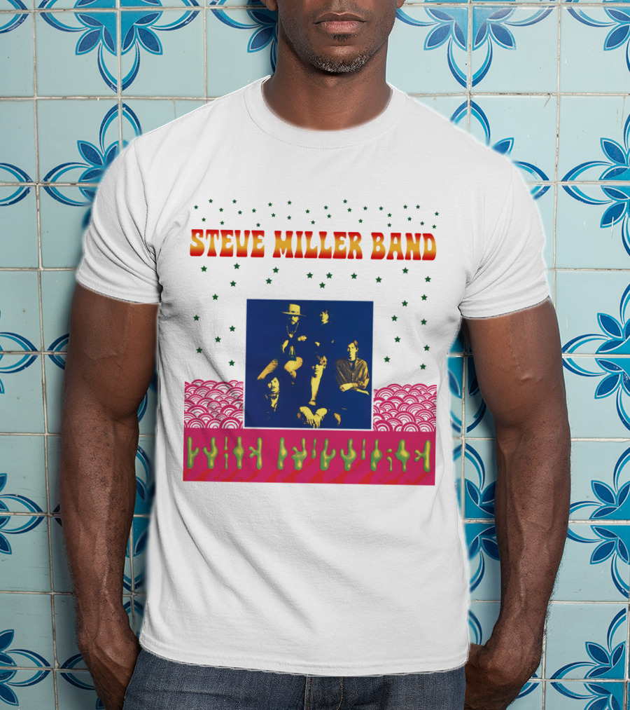 Steve Miller Band Cactus And Stars T-Shirt