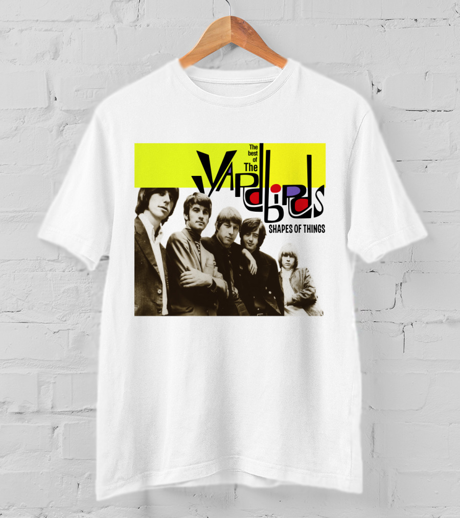 The Best Of The Yardbirds Shapes Of Things T-Shirt