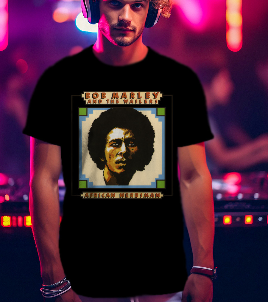 Bob Marley And The Wailers African Herbsman T-Shirt