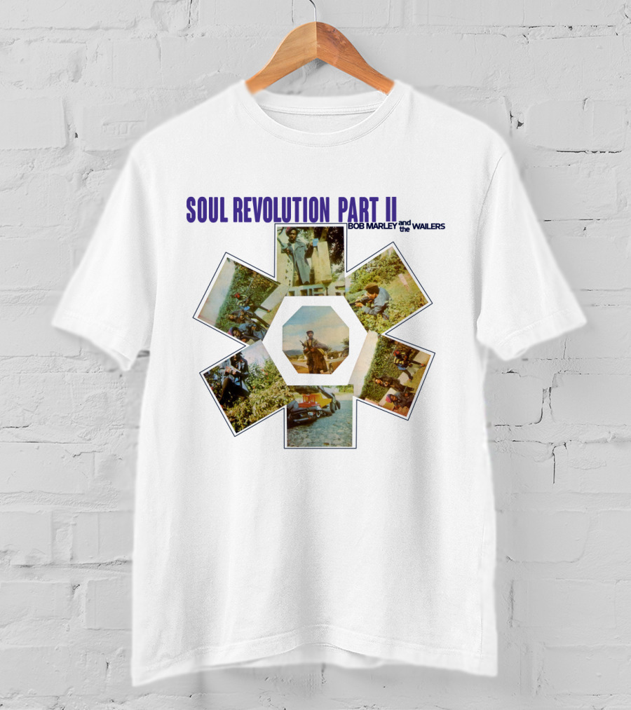 Soul Revolution Part Ii Bob Marley And The Wailers T-Shirt