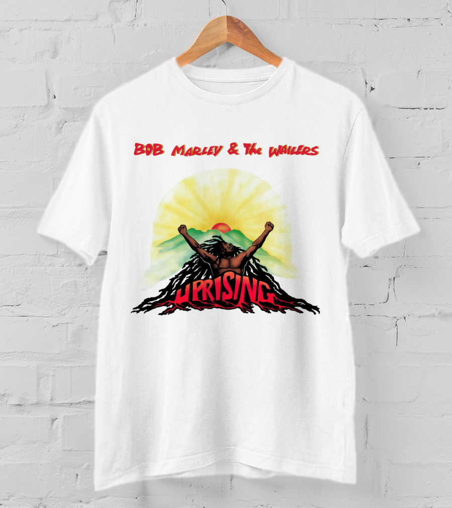 Bob Marley & The Wailers Uprising Sun Mountain Freedom T-Shirt