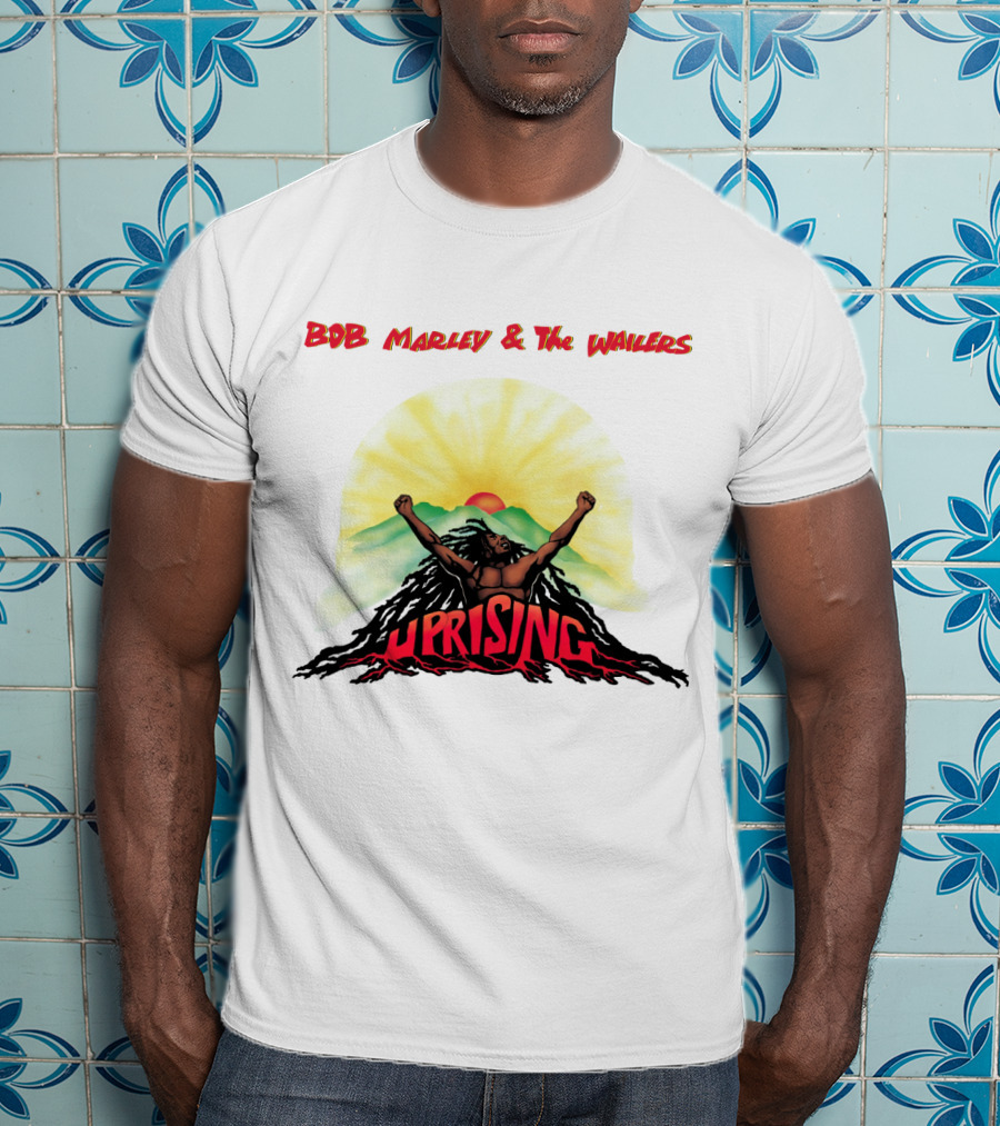 Bob Marley & The Wailers Uprising Sun Mountain Freedom T-Shirt