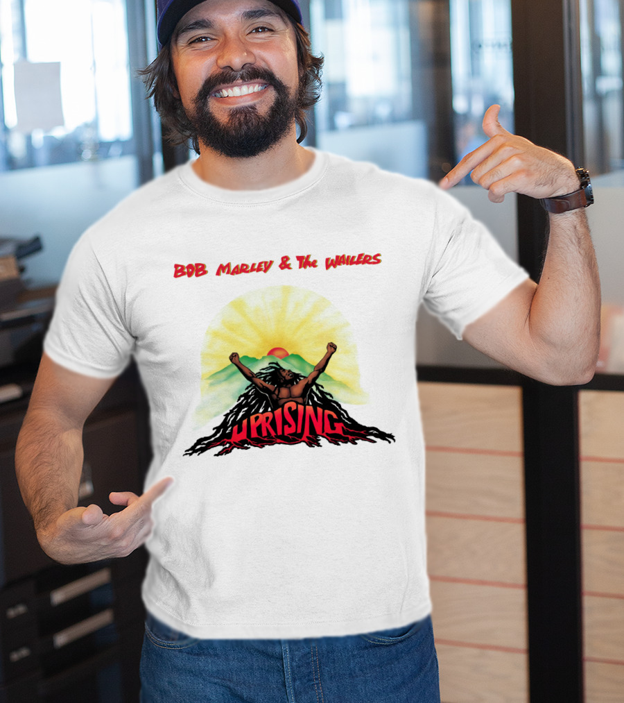 Bob Marley & The Wailers Uprising Sun Mountain Freedom T-Shirt