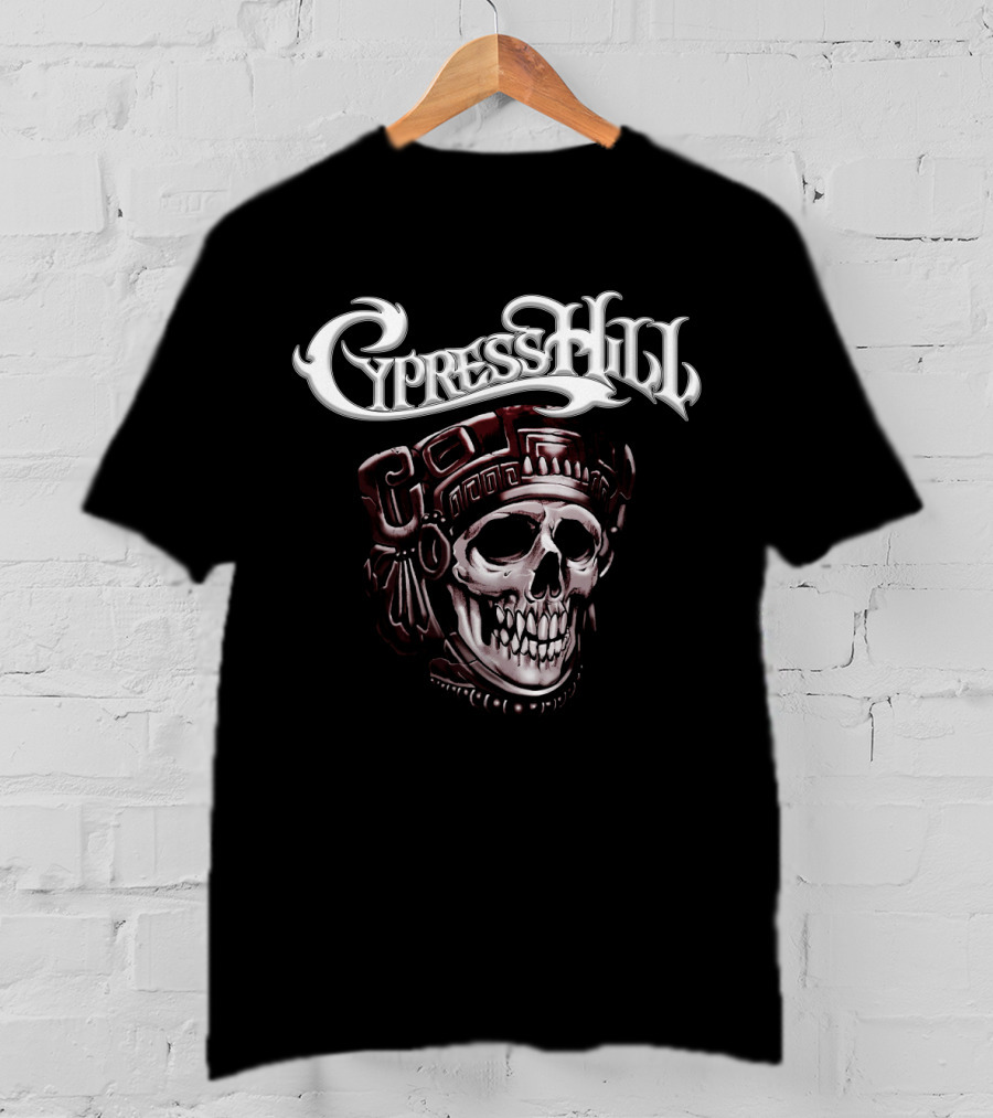 Cypress Hill Aztec Skull T-Shirt