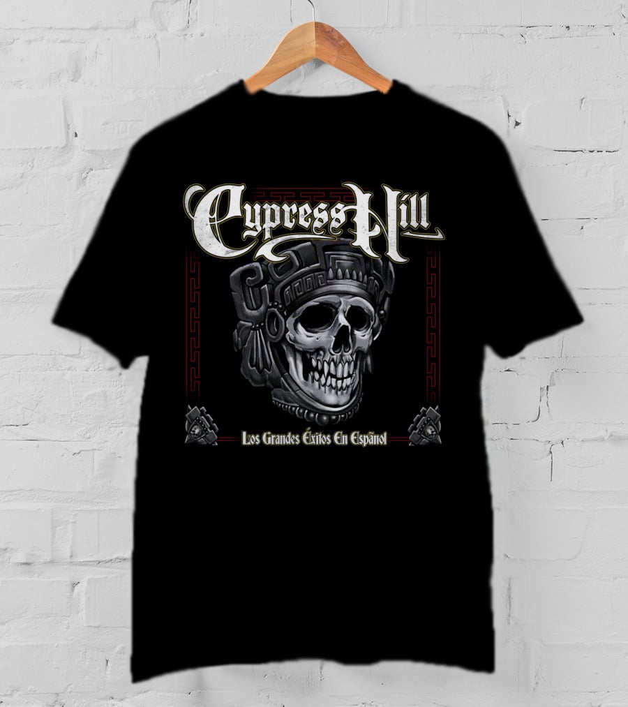 Cypress Hill Los Grandes Éxitos En Español Skull T-Shirt