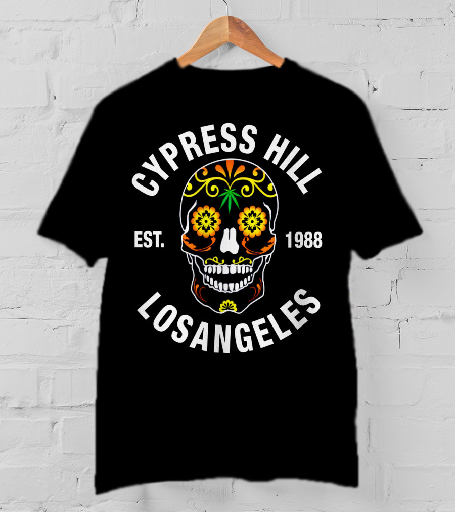 Cypress Hill Los Angeles Skull Est. 1988 T-Shirt