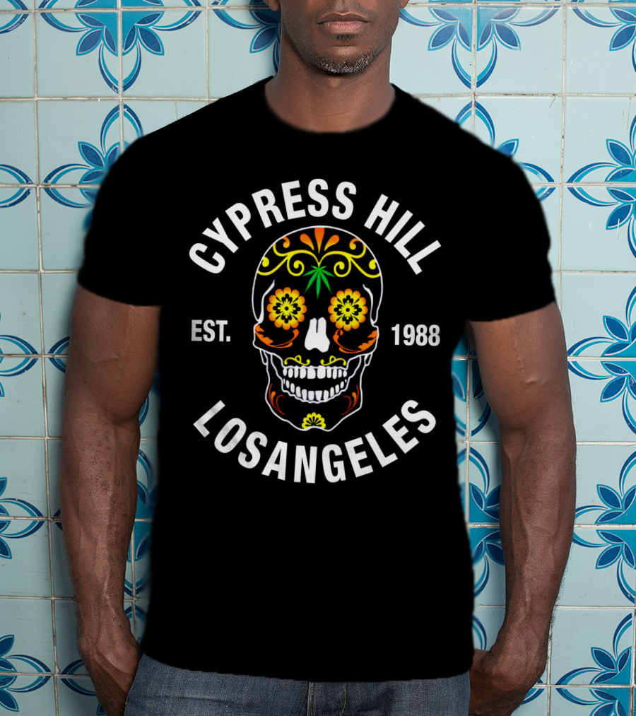Cypress Hill Los Angeles Skull Est. 1988 T-Shirt