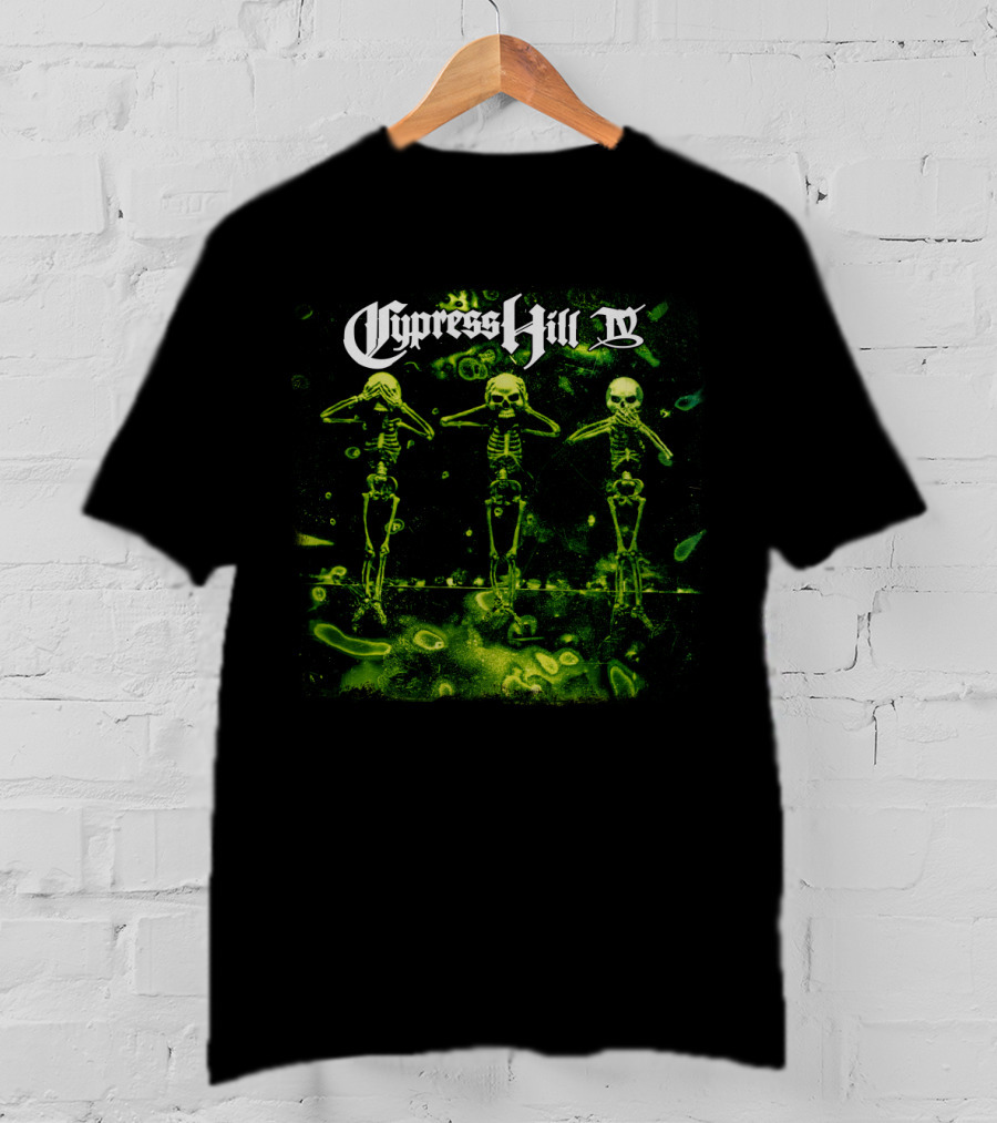 Cypress Hill Iv Skeleton Trio T-Shirt