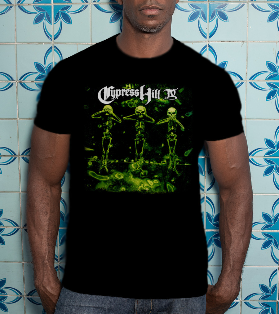 Cypress Hill Iv Skeleton Trio T-Shirt