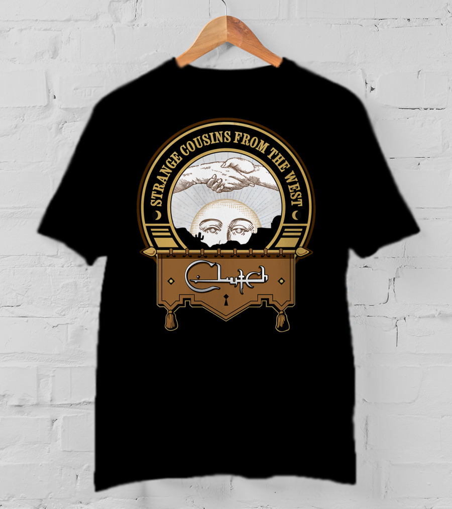 Strange Cousins From The West Clutch T-Shirt