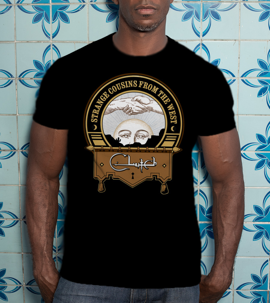 Strange Cousins From The West Clutch T-Shirt