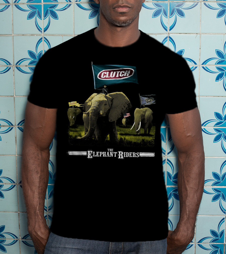 Clutch The Elephant Riders T-Shirt
