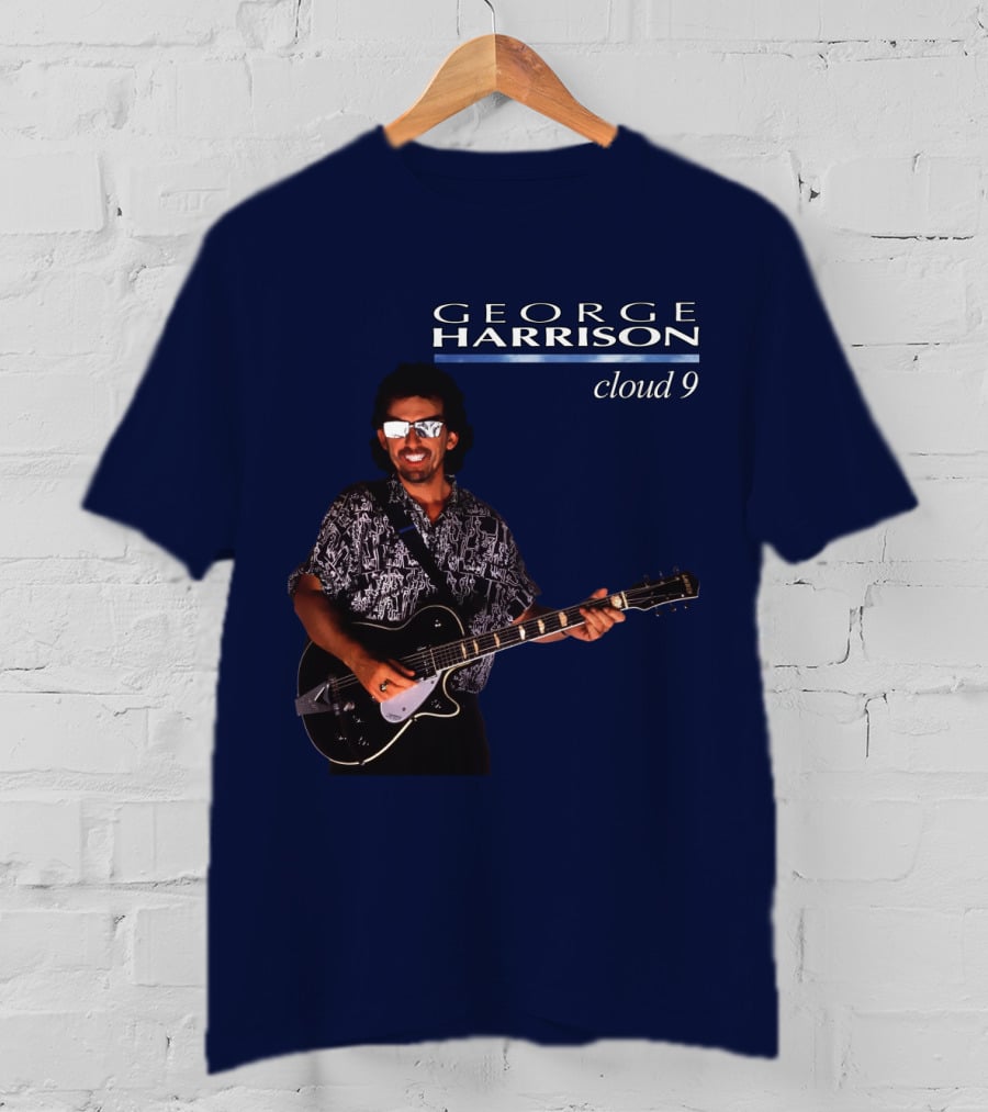 George Harrison Cloud 9 Album Art T-Shirt