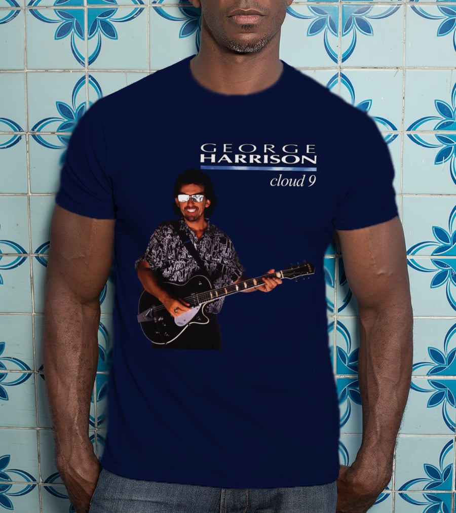 George Harrison Cloud 9 Album Art T-Shirt