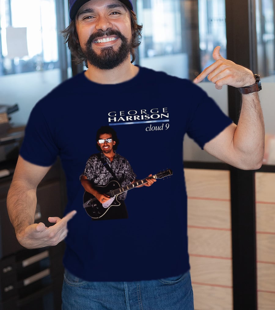 George Harrison Cloud 9 Album Art T-Shirt