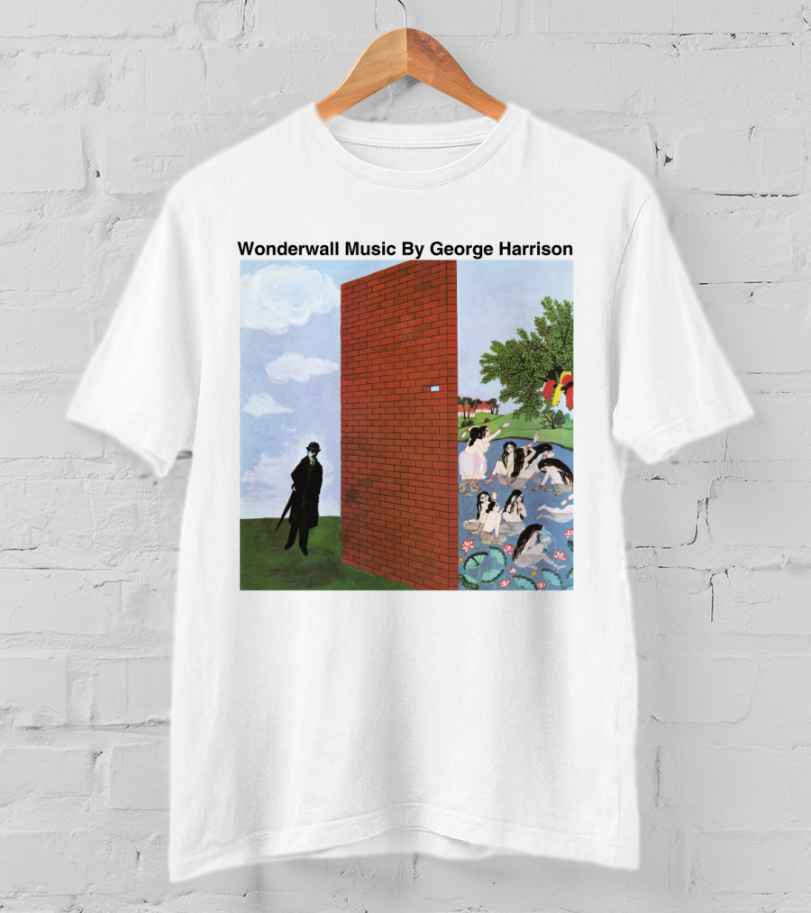 Wonderwall Music By George Harrison Album Cover T-Shirt