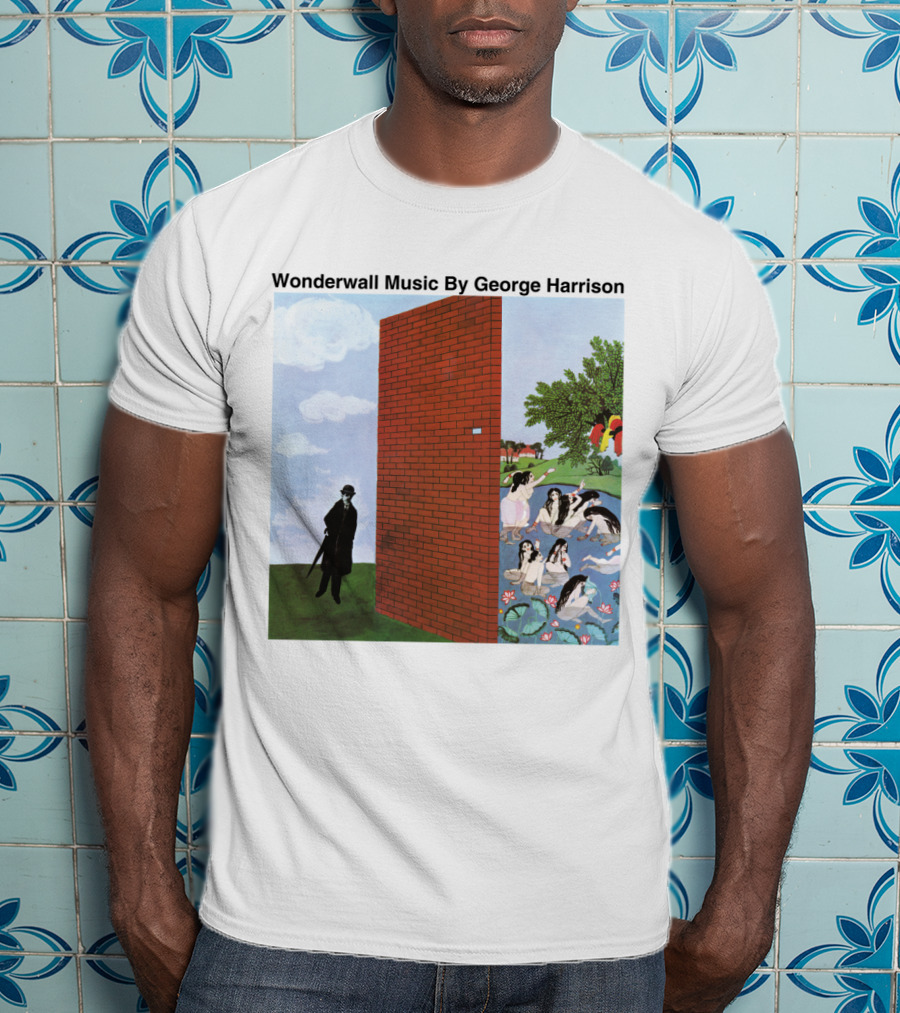 Wonderwall Music By George Harrison Album Cover T-Shirt
