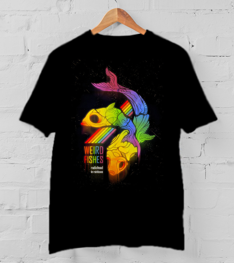 Weird Fishes Radiohead In Rainbows T-Shirt