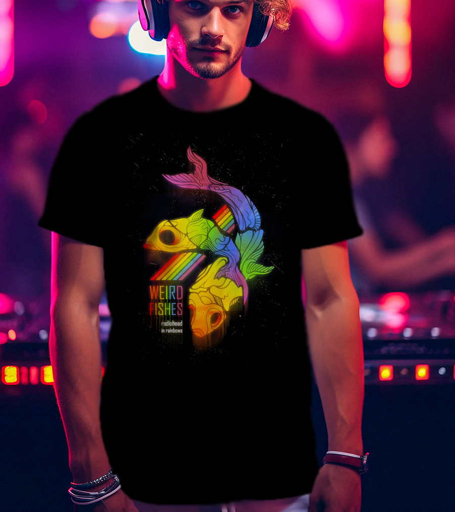 Weird Fishes Radiohead In Rainbows T-Shirt