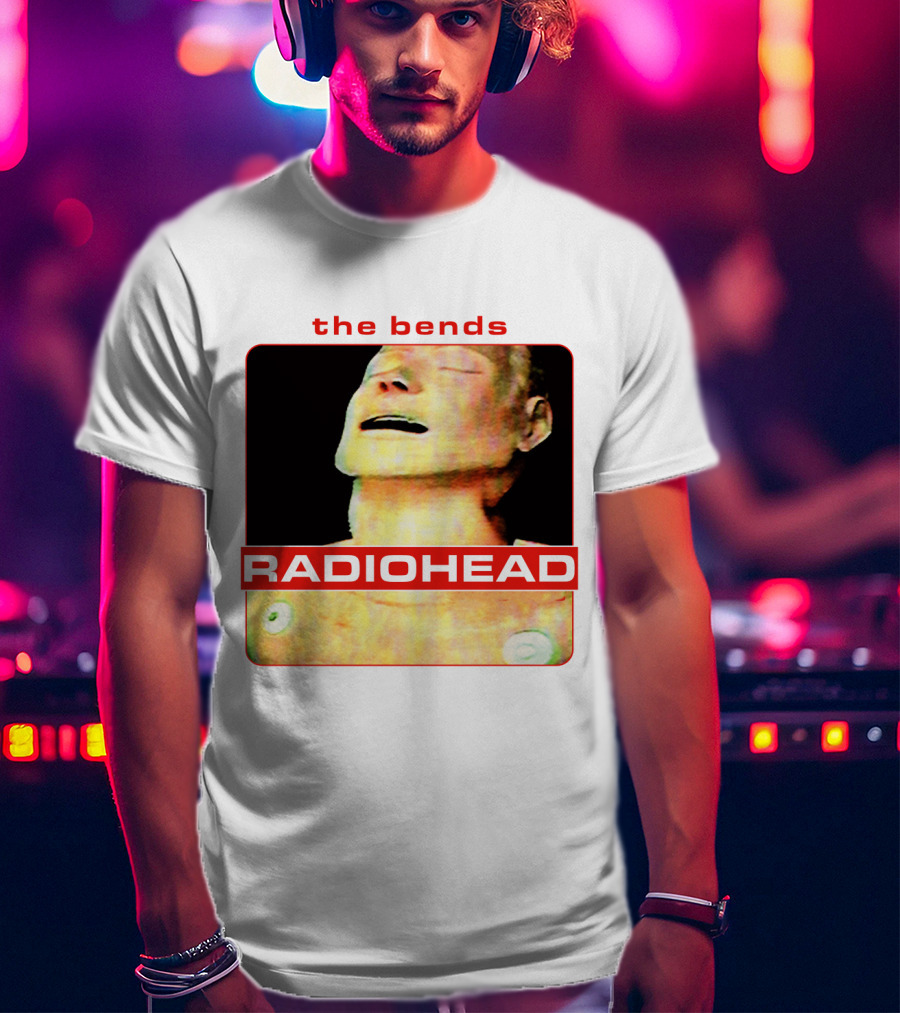 The Bends Radiohead Album Cover Iconic Art T-Shirt
