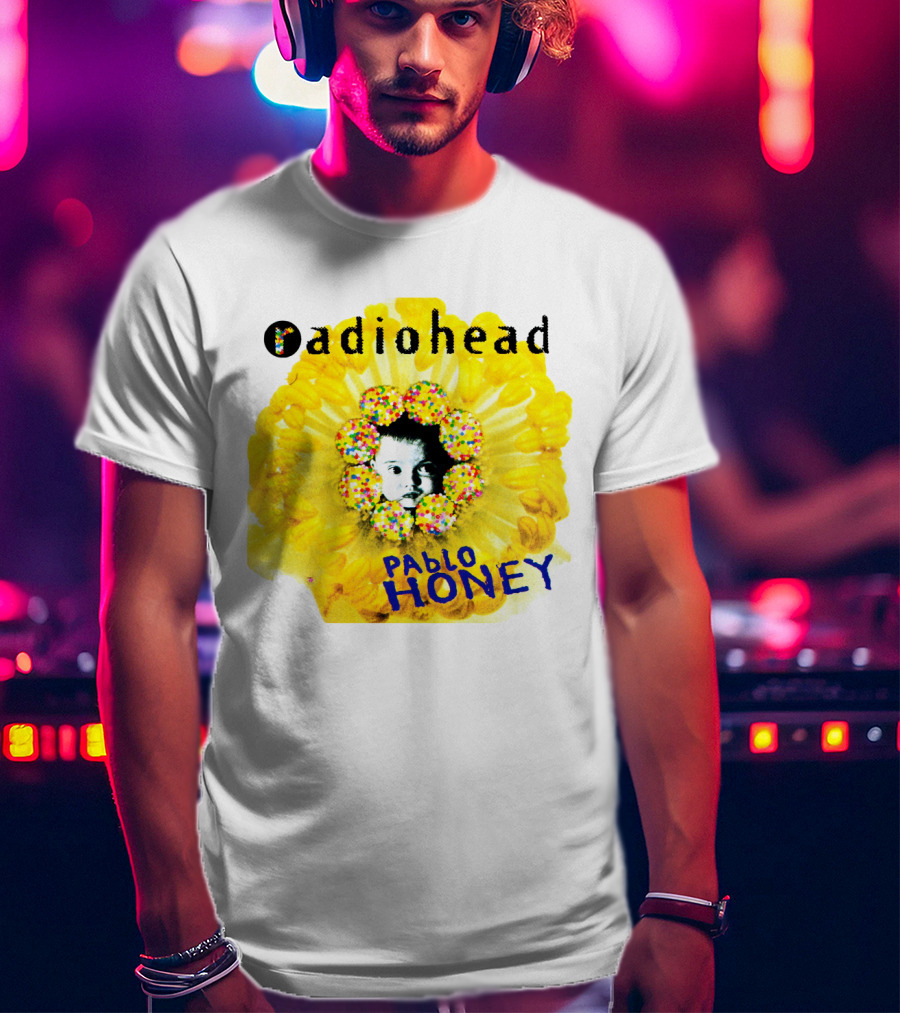 Radiohead Pablo Honey Album Cover Art T-Shirt