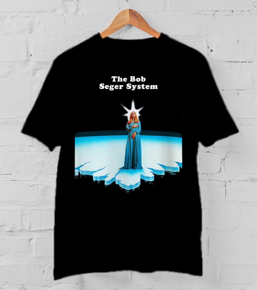 The Bob Seger System Blue Figure Radiant Island T-Shirt
