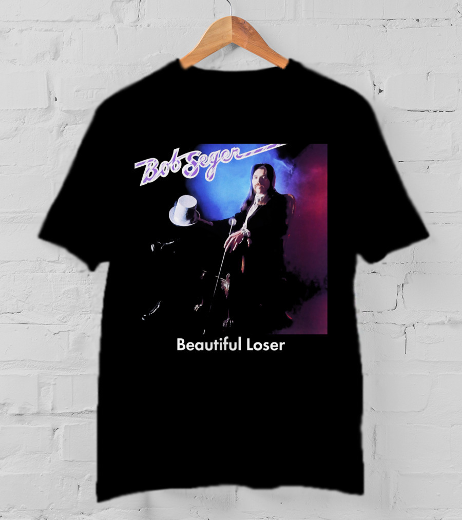 Bob Seger Beautiful Loser Album Cover T-Shirt