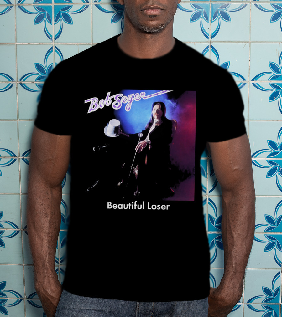 Bob Seger Beautiful Loser Album Cover T-Shirt