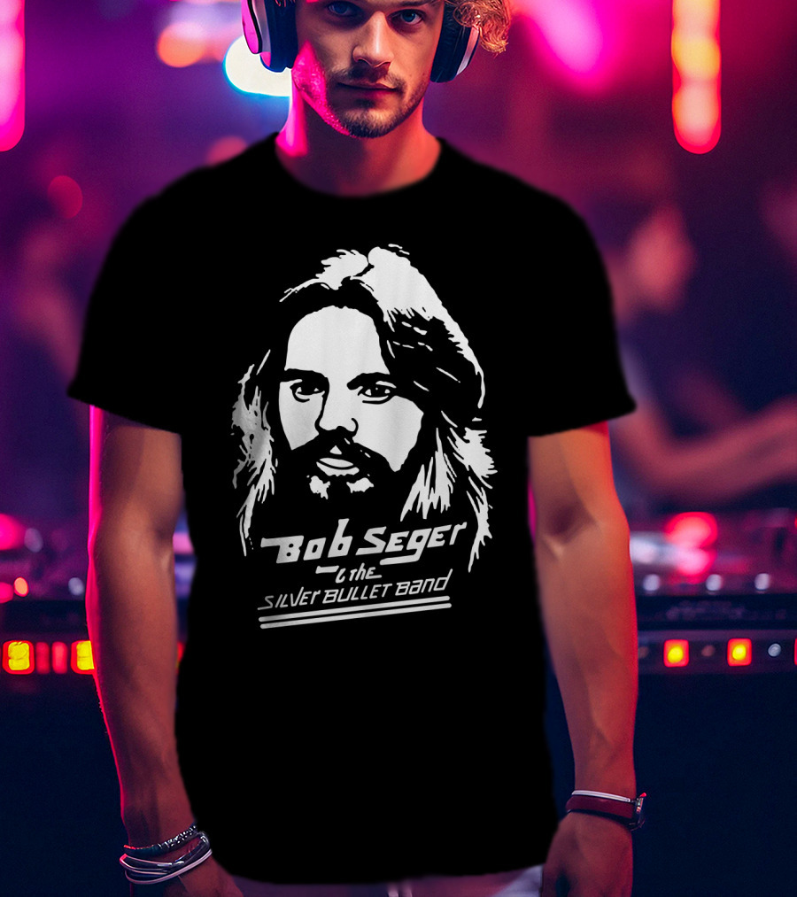 Bob Seger & The Silver Bullet Band Silhouette T-Shirt