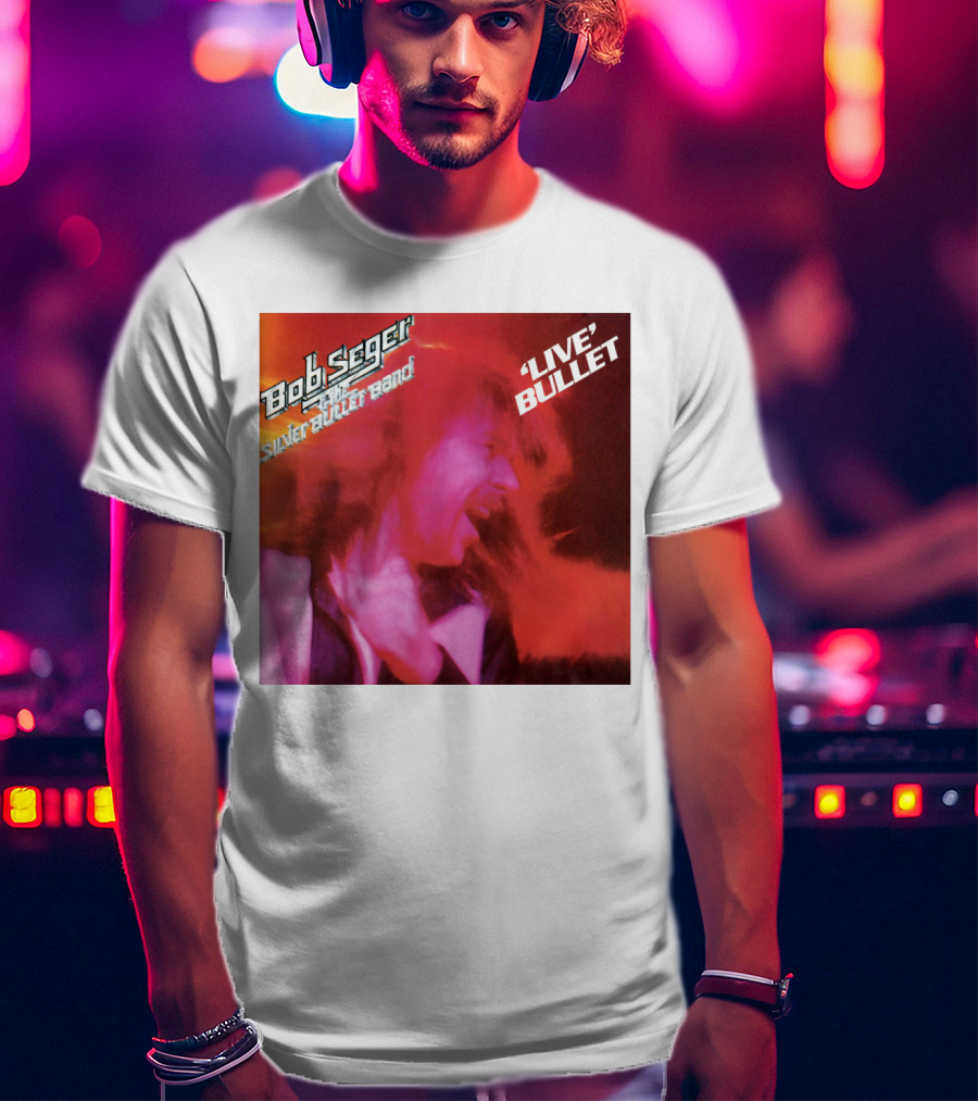 Bob Seger And The Silver Bullet Band 'Live' Bullet T-Shirt
