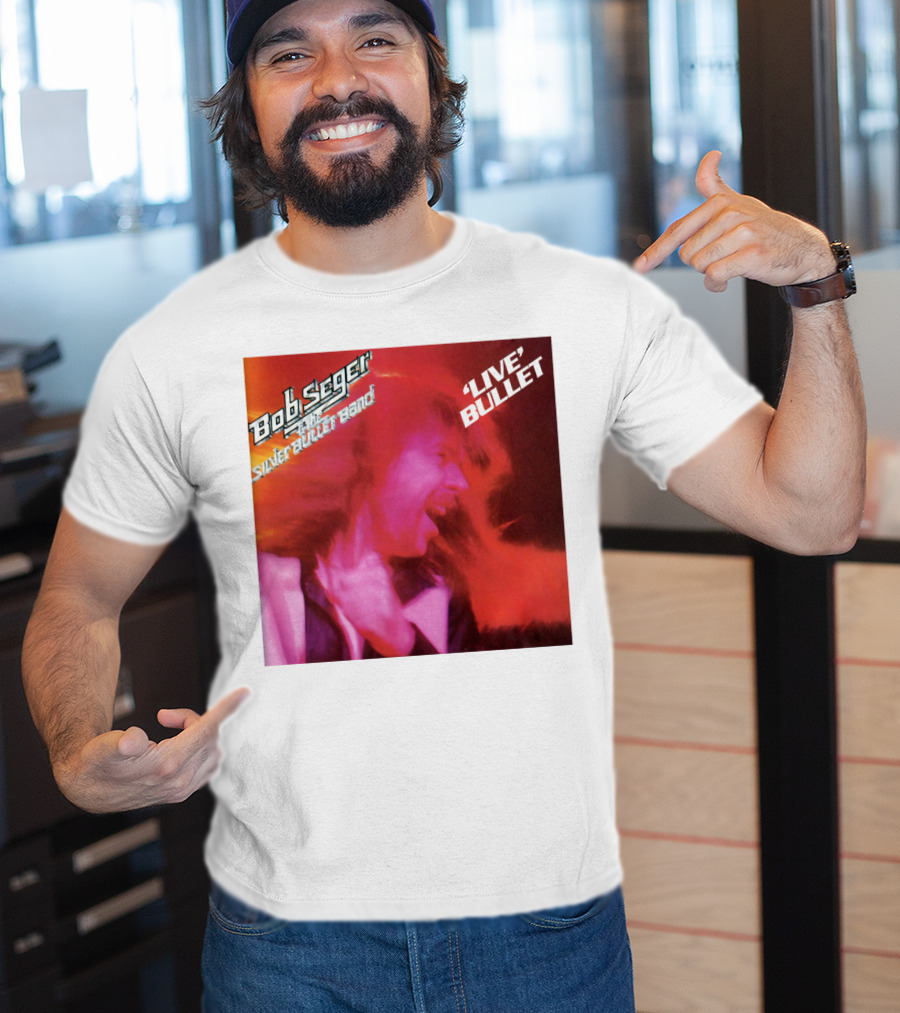 Bob Seger And The Silver Bullet Band 'Live' Bullet T-Shirt