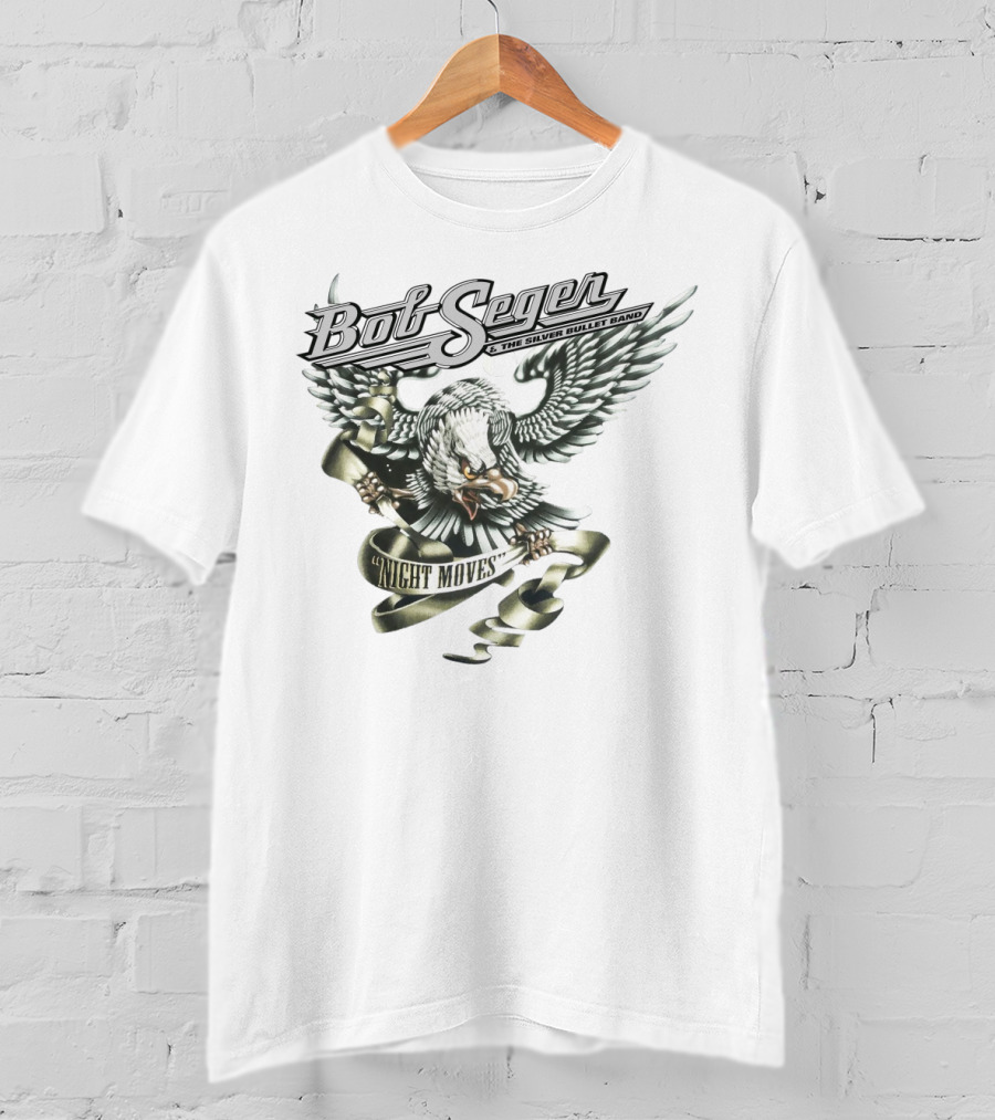Bob Seger & The Silver Bullet Band Night Moves Eagle T-Shirt
