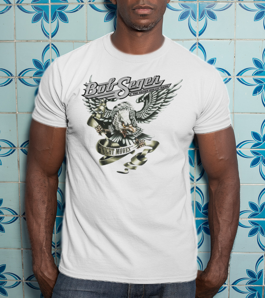 Bob Seger & The Silver Bullet Band Night Moves Eagle T-Shirt