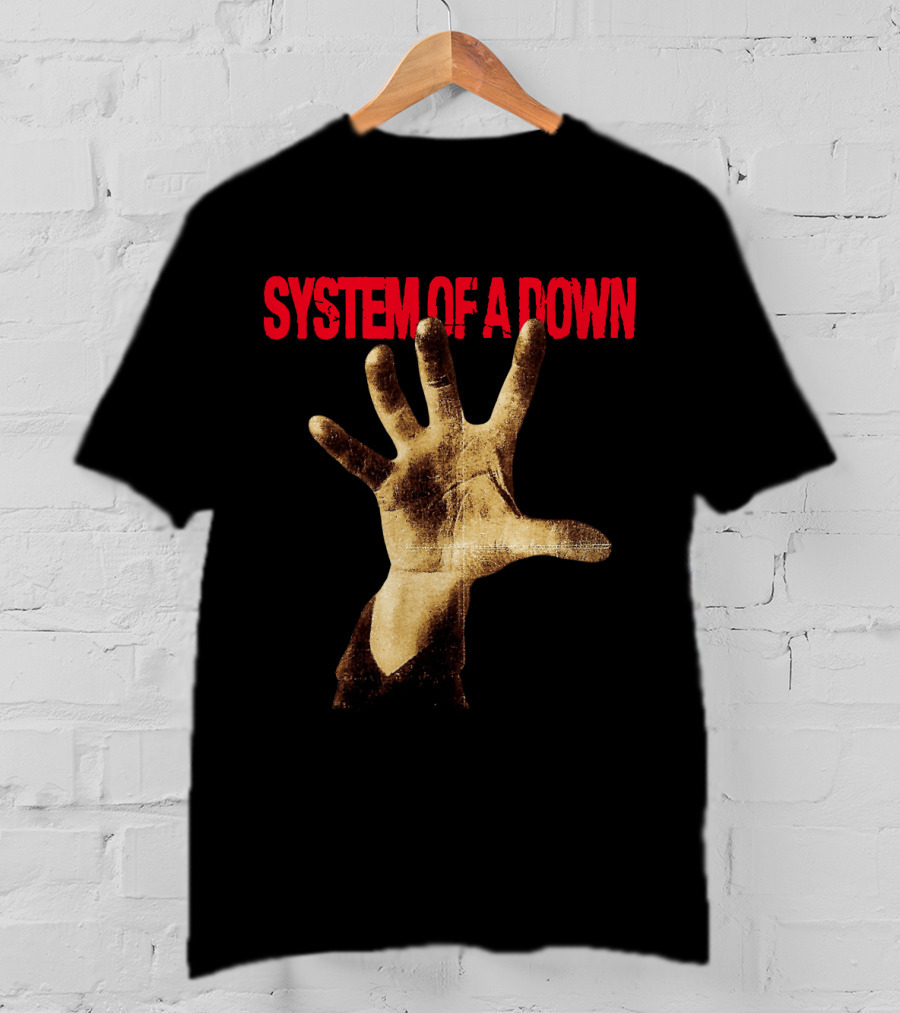 System Of A Down Hand Iconic Album Art T-Shirt