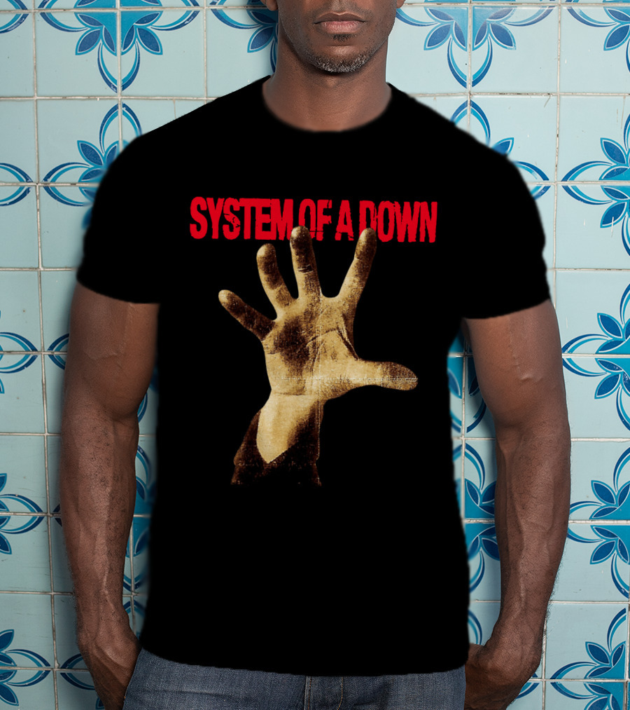 System Of A Down Hand Iconic Album Art T-Shirt