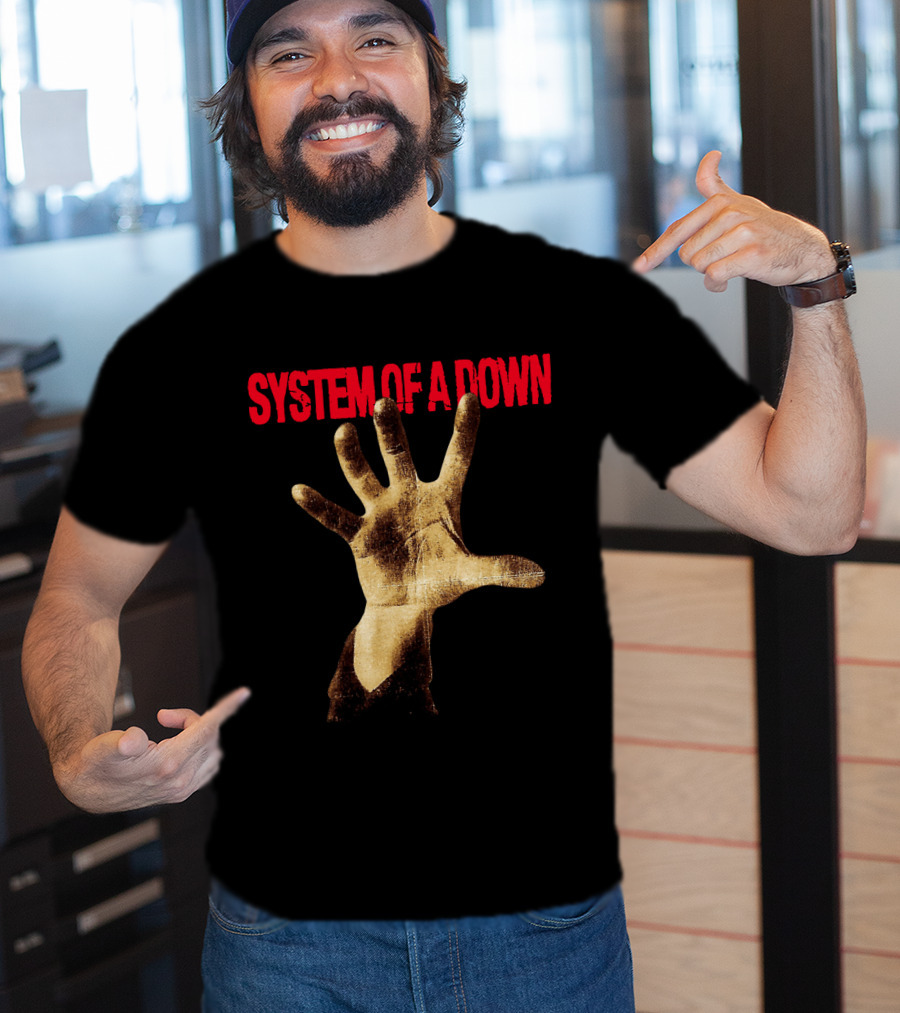 System Of A Down Hand Iconic Album Art T-Shirt