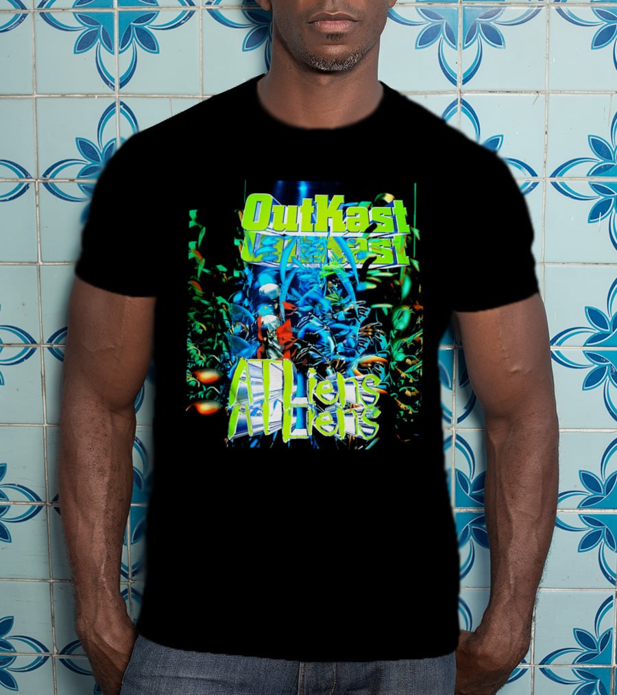Outkast Atliens Alien Theme T-Shirt