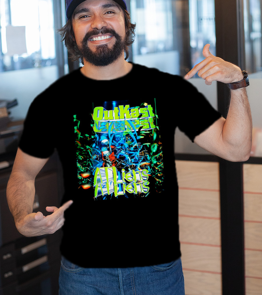Outkast Atliens Alien Theme T-Shirt