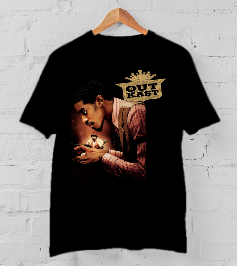 Outkast Classic Album Imagery With Crown T-Shirt