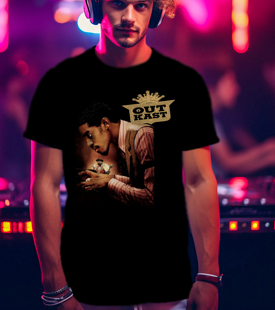 Outkast Classic Album Imagery With Crown T-Shirt