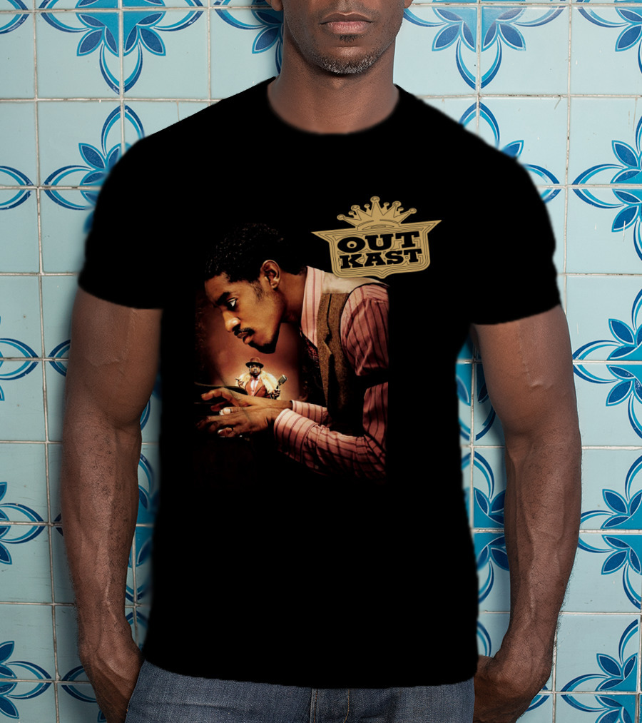 Outkast Classic Album Imagery With Crown T-Shirt