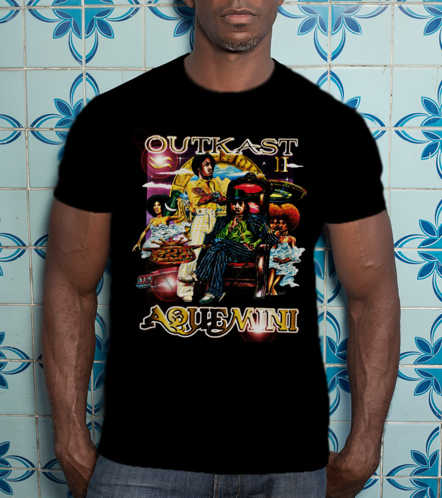 Outkast Aquemini Album Cover Art T-Shirt
