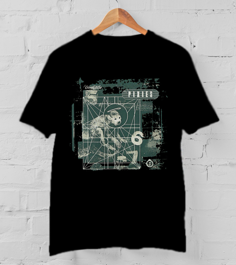 Doolittle Pixies Dog With Grid And Numbers 5 T-Shirt