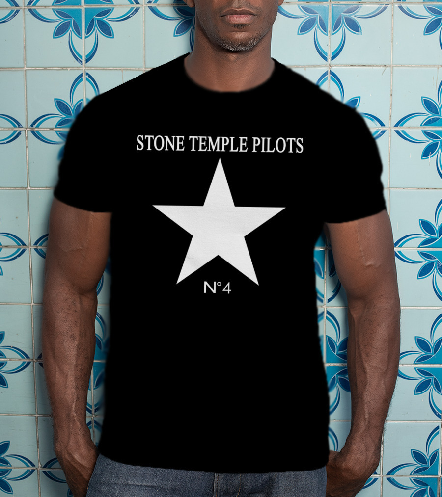 Stone Temple Pilots No 4 Star T-Shirt