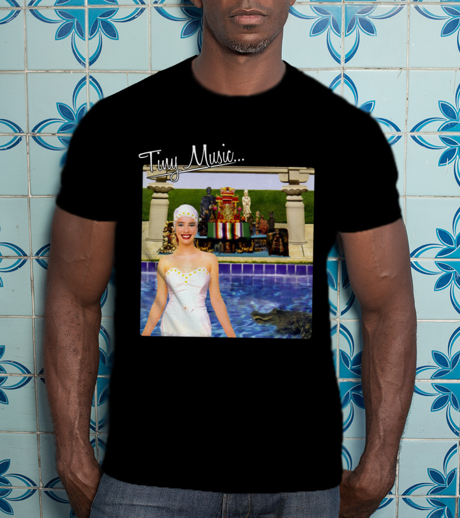 Tiny Music... Spaß Im Schwimmbad Mit Stp Cover Collage T-Shirt