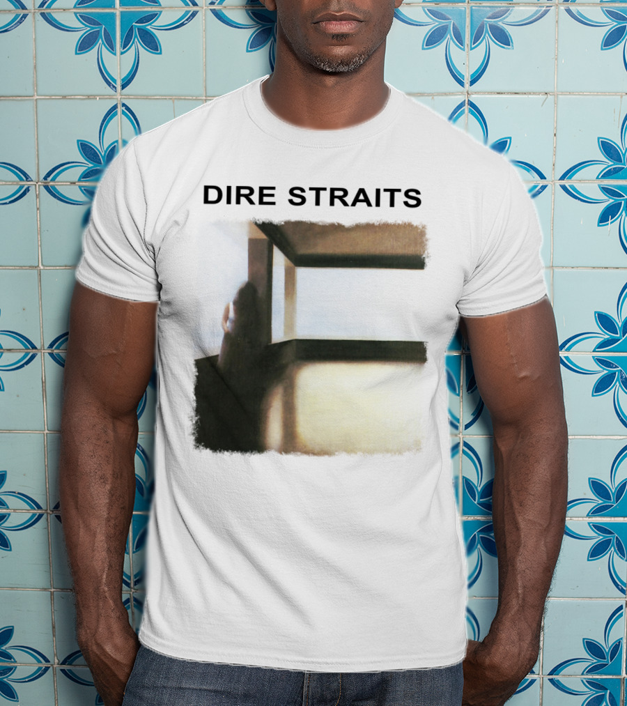Dire Straits Album Art Minimalist Abstract T-Shirt