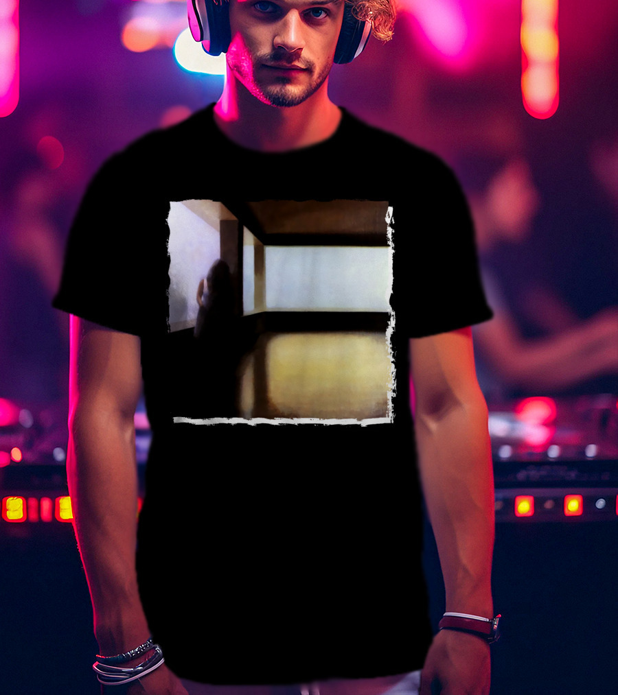 Mysterious Shadow By The Window T-Shirt