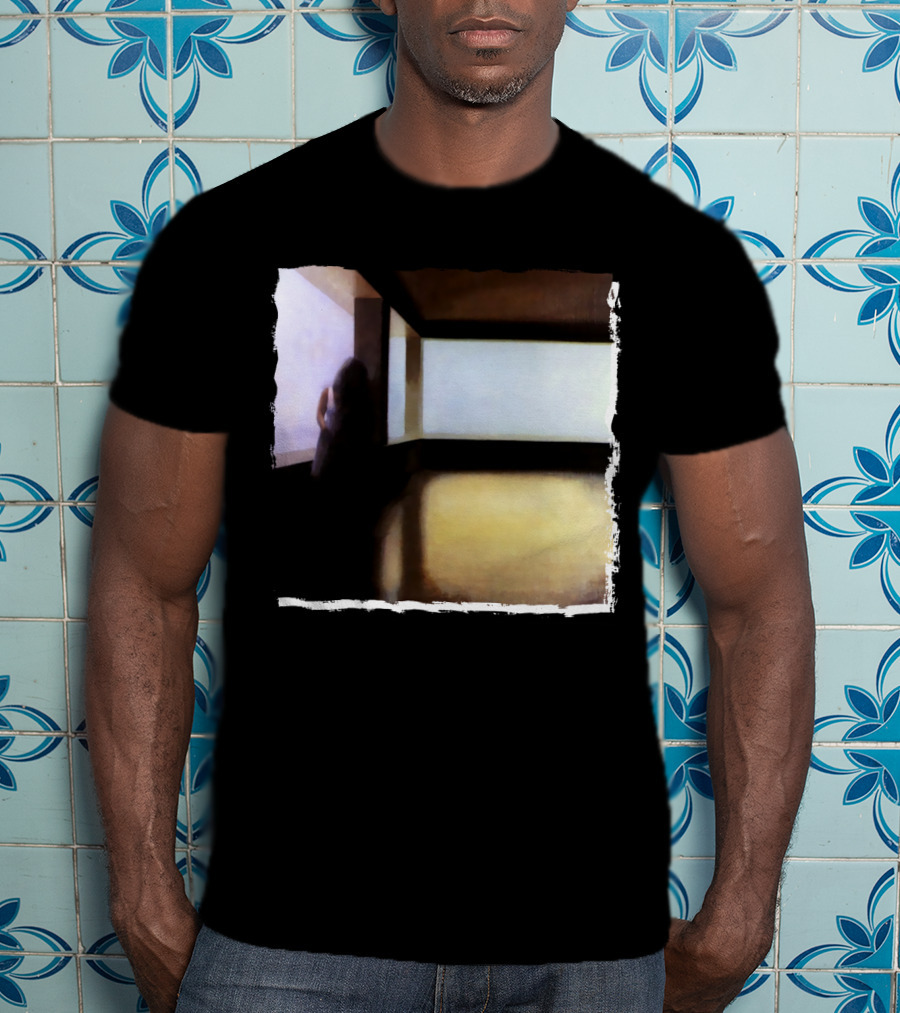 Mysterious Shadow By The Window T-Shirt