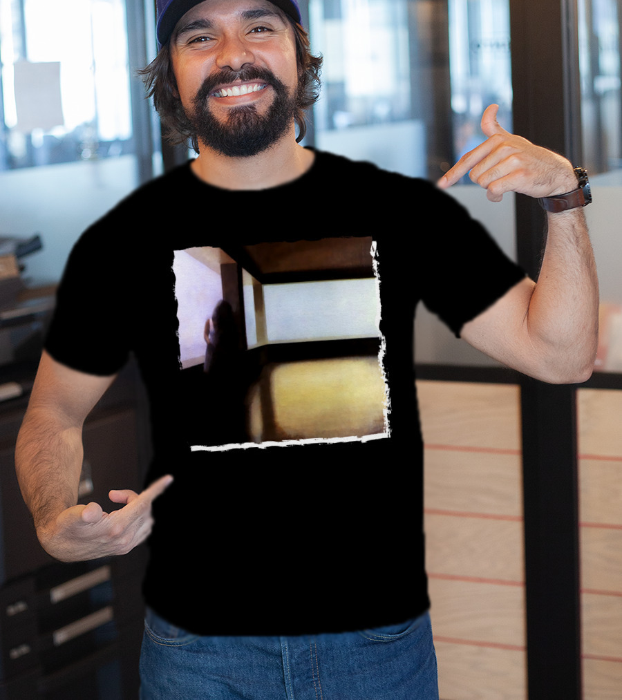 Mysterious Shadow By The Window T-Shirt